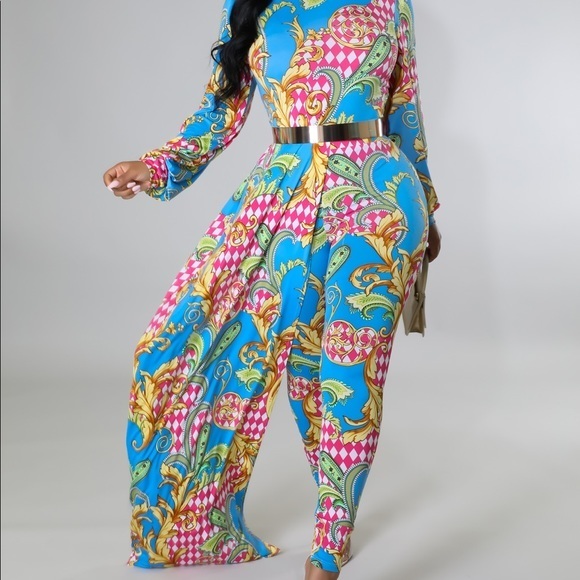 Bodysuit and Pant Set - Picture 1 of 8